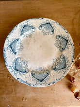 Load image into Gallery viewer, French Blue Transferware Compote
