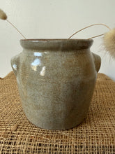 Load image into Gallery viewer, French Mottled Grey Confit Pot
