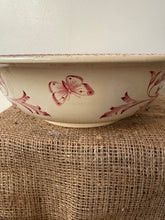 Load image into Gallery viewer, French Pink Transferware Wash Bowl
