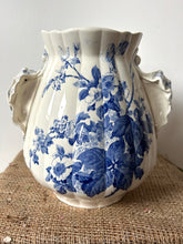 Load image into Gallery viewer, Huge Vintage Blue and White Pot/Vase
