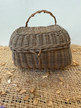 Load image into Gallery viewer, French Small vintage wicker Basket
