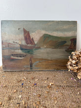 Load image into Gallery viewer, Gorgeous French Sailing Boat Oil on Canvas

