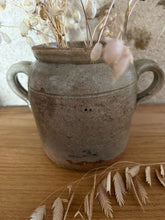 Load image into Gallery viewer, French Mottled Earred Confit Pot
