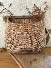 Load image into Gallery viewer, French Bleached Wicker Fishing Creel
