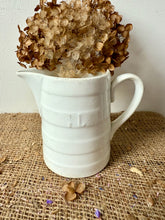 Load image into Gallery viewer, Vintage Villeroy and Bosh White Banded Jug
