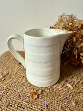 Load image into Gallery viewer, Vintage Villeroy and Bosh White Banded Jug
