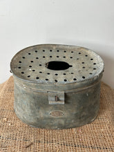 Load image into Gallery viewer, French  Galvanised Bait Box
