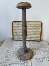 Load image into Gallery viewer, French Vintage Weathered and Worn Hat stand
