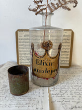 Load image into Gallery viewer, French Vintage Pharmaceutical  Bottle
