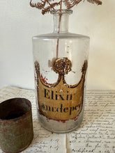 Load image into Gallery viewer, French Vintage Pharmaceutical  Bottle
