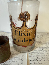 Load image into Gallery viewer, French Vintage Pharmaceutical  Bottle
