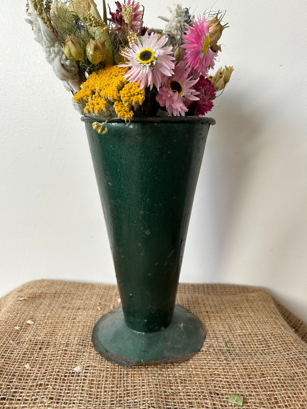 French Florist Galvanised Bucket