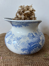 Load image into Gallery viewer, French Jardinere Blue Transferware Jug
