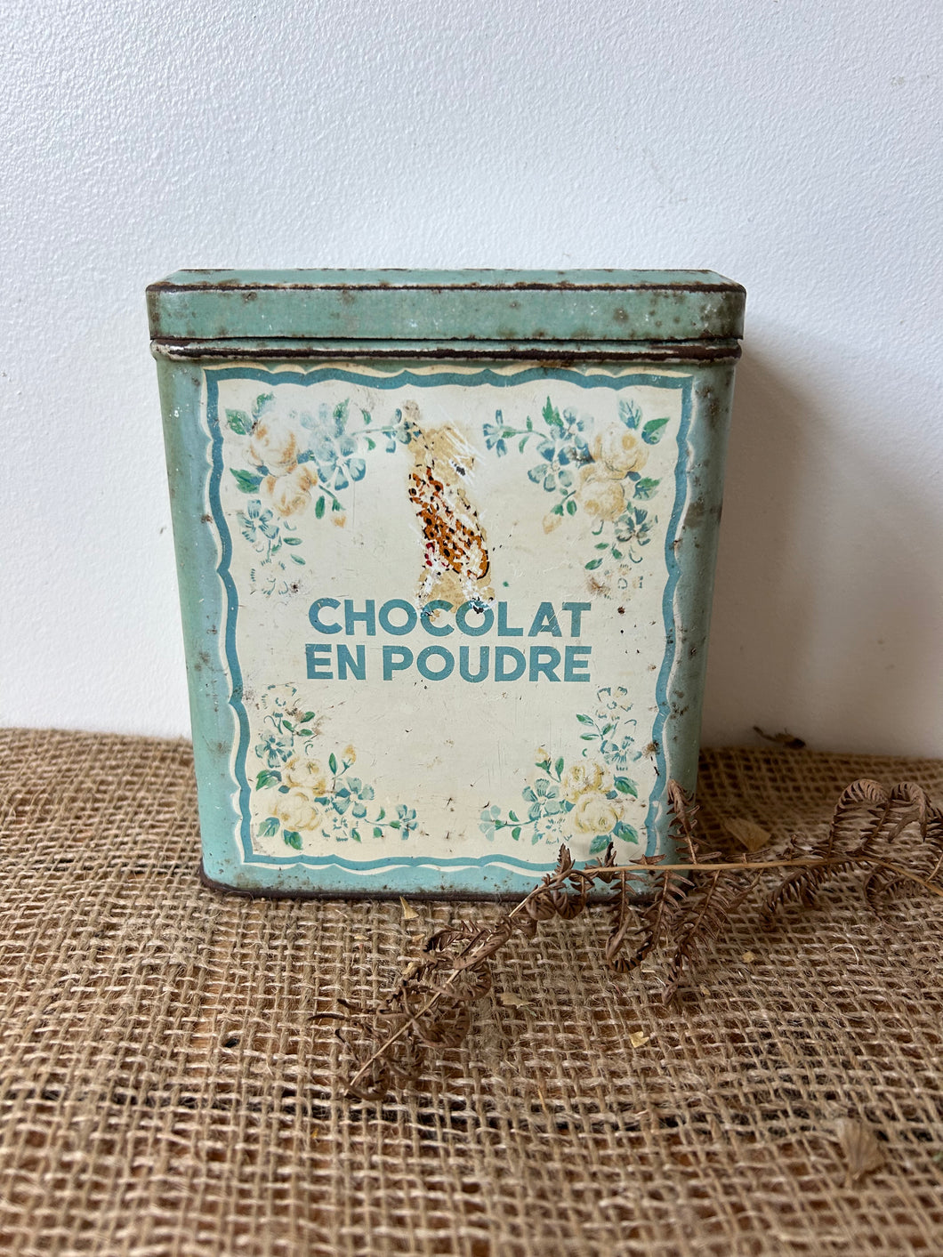 French Chocolat en Poudre Canister