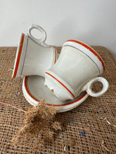 Load image into Gallery viewer, Lovely French Heavy Brulot Cup and Saucer
