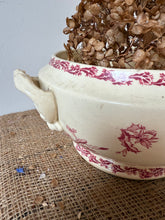 Load image into Gallery viewer, Beautiful Large French Pink and White Soupiere
