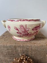 Load image into Gallery viewer, Beautiful Large French Pink and White Soupiere
